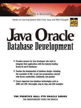 Paperback Java Oracle Database Development Book