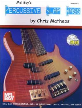 Paperback Percussive Slap Bass [With CD] Book