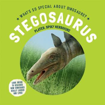 Paperback Stegosaurus: Plated, Spikey Herbivore Book