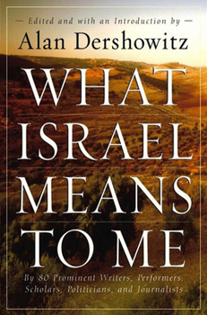 Hardcover What Israel Means to Me Book