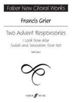 Paperback Two Advent Responsories: Satb Book