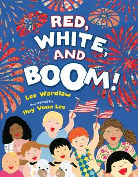 Hardcover Red, White, and Boom! Book