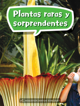 Paperback Book 060: Plantas Raras Y Sorprendentes: Leveled Reader, Enrichment Grade 1 [Spanish] Book