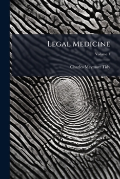 Paperback Legal Medicine; Volume 1 Book