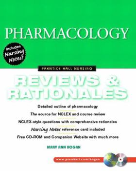 Paperback Pharmacology: Reviews & Rationales [With CDROM] Book