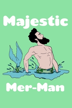 Paperback Majestic Mer Man: Personal Expense Tracker Book