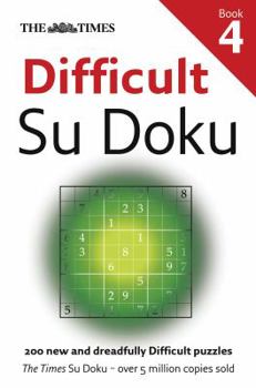 The Times Difficult Su Doku Book 4 - Book #4 of the Times Difficult Su Doku