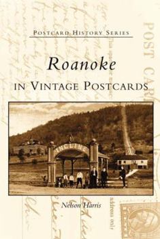 Paperback Roanoke in Vintage Postcards Book