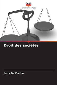 Paperback Droit des sociétés [French] Book