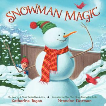 Hardcover Snowman Magic: A Winter and Holiday Book for Kids Book