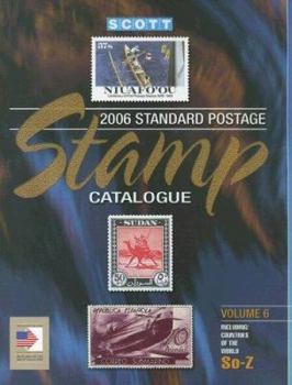 Paperback Scott Standard Postage Stamp Catalogue: Countries of the World So-Z Book