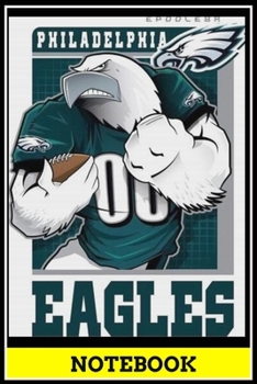 Paperback Philadelphia Eagles Notebook Book