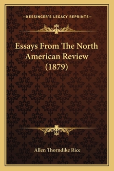 Paperback Essays From The North American Review (1879) Book