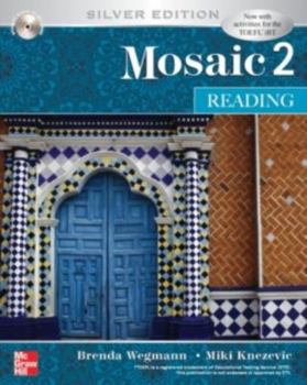 Paperback Mosaic 2 Reading Student Book w/ Audio Highlights: Silver Edition Book