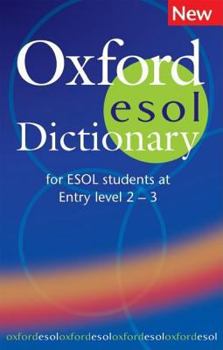 Paperback Oxford ESOL Dictionary Book