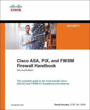 Paperback Cisco Asa, Pix, and Fwsm Firewall Handbook Book