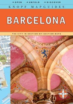 Paperback Knopf Mapguide: Barcelona Book