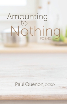 Paperback Amounting to Nothing: Poems Book