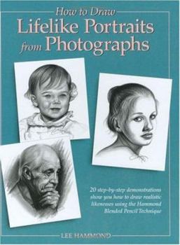 Hardcover How to Draw Lifelike Portraits from Photographs Book