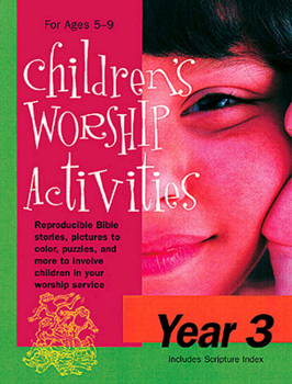 Paperback Children's Worship Activities Year 3 Book