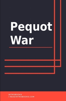 Paperback Pequot War Book