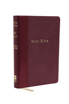 Leather Bound HarperCollins Catholic Gift Bible-NRSV Book