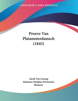 Paperback Proeve Van Platamsterdamsch (1845) [Chinese] Book