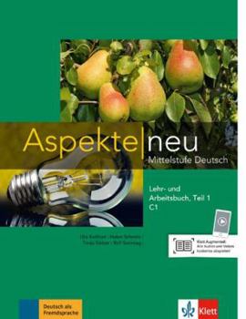 Paperback Aspekte neu c1, libro del alumno y libro de ejercicios, parte 1 + cd (German Edition) [German] Book