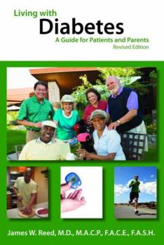 Paperback Living with Diabetes: A Guide for Patients and Parents Book