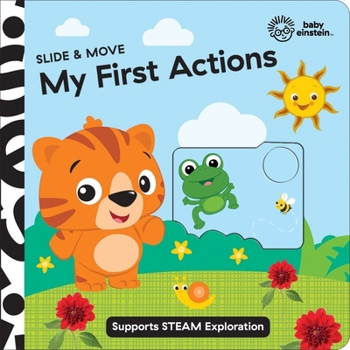Board book Baby Einstein: My First Actions Slide & Move Book