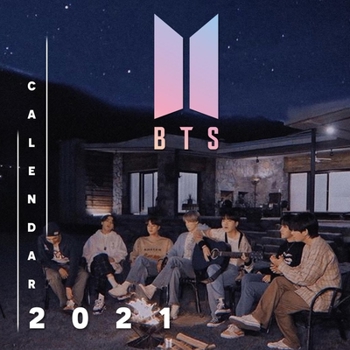 Paperback Bts: 2021-2022 calendar 8.5 x 8.5 glossy paper Book