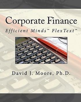 Paperback Efficient Minds Flextext - Corporate Finance Book