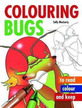 Paperback Colouring Bugs Book