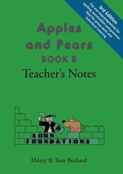 Hardcover Apples and Pears: Teacher's Notes Book B Book