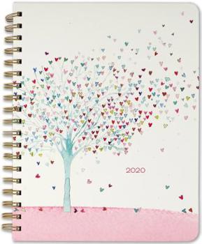 2020 Tree of Hearts Desk Calendar (16-Month)
