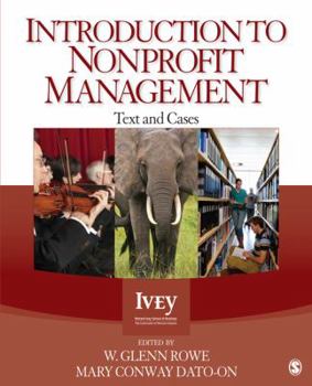 Paperback Introduction to Nonprofit Management: Text and Cases Book