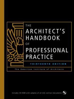 Hardcover The Architect's Handbook of Professional Practice, 13th Ed. Book