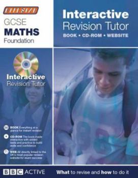 Paperback GCSE Bitesize Maths Foundation Interactive Revision Tutor (Bitesize GCSE) Book