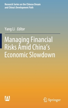 Hardcover Managing Financial Risks Amid China's Economic Slowdown Book