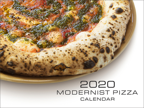 Calendar 2020 Modernist Pizza Calendar Book