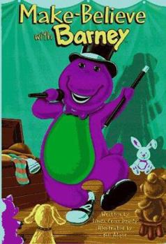 Hardcover Make Believe with Barney Book