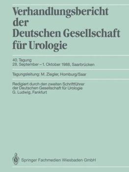 Paperback 40. Tagung, 28. September-1. Oktober 1988, Saarbrücken [German] Book