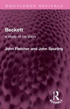 Paperback Beckett: A Study of His Plays Book