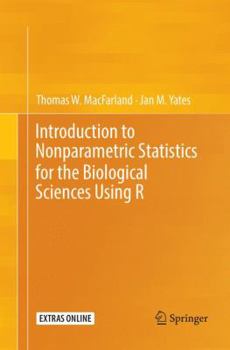 Paperback Introduction to Nonparametric Statistics for the Biological Sciences Using R Book