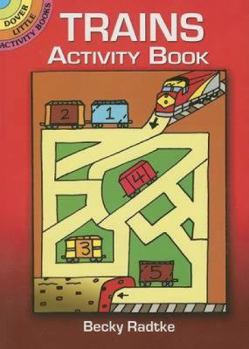 Paperback Trains Activity Book