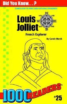 Paperback Louis Jolliet: French Explorer Book