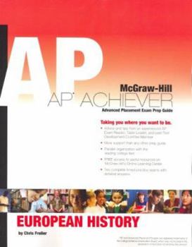 Paperback AP Achiever (Advanced Placement* Exam Preparation Guide) for European History (College Test Prep) Book