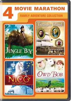 DVD 4-Movie Marathon: Family Adventure Collection Book