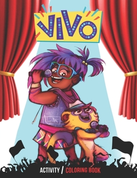 Paperback Vivo Coloring Book: For Kids Ages 4-8 (US Edition). Book