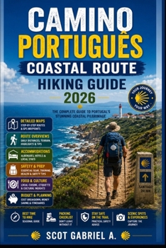 Paperback Camino Português Coastal Route Hiking Guide Book